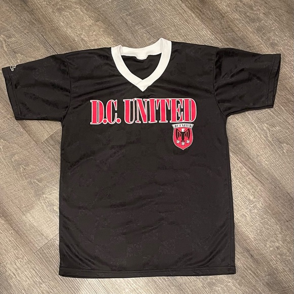 Majestic MLS DC United soccer Jersey and T-shirt YM - Picture 10 of 10